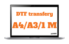DTF transfery A4, A3, 1 metr