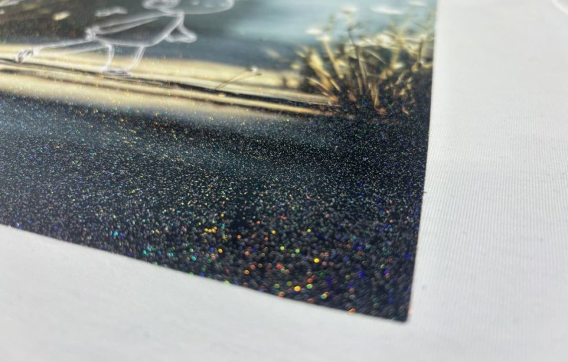 tiskDTF glitter třpitivé barvy