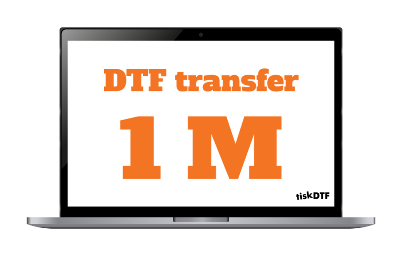 DTF transfer 30 x 100 cm  Hot Peel