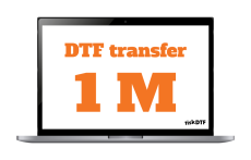 DTF transfer 30 x 100 cm  Hot Peel
