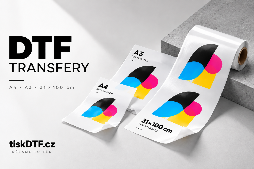 DTF šablona pro umístění grafiky